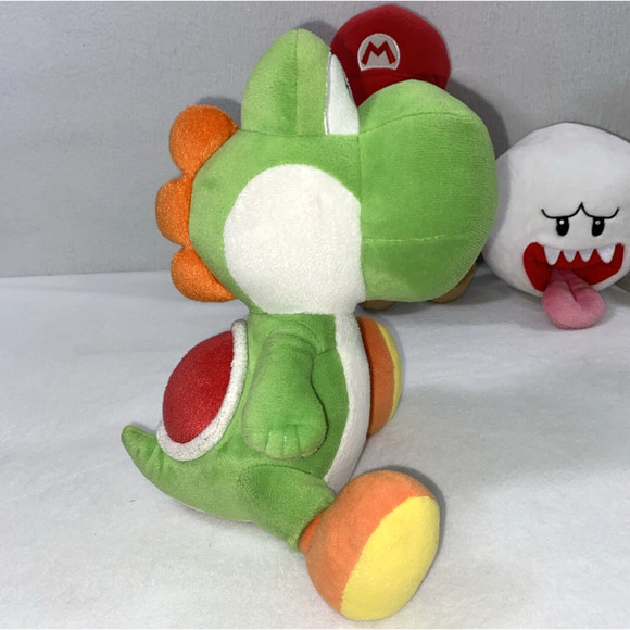 Lot of 5 Super Mario 2017 Plush Mario Luigi Toad Boo Yoshi Stuff Animal Toy - Picture 2 of 16